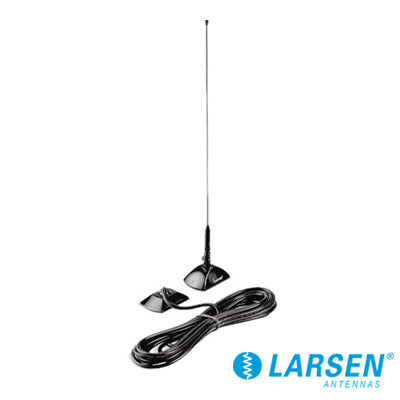 KG-160UD - Antena Móvil VHF, para Cristal (on glass), Rango de Frecuencia 160 - 174 MHz.