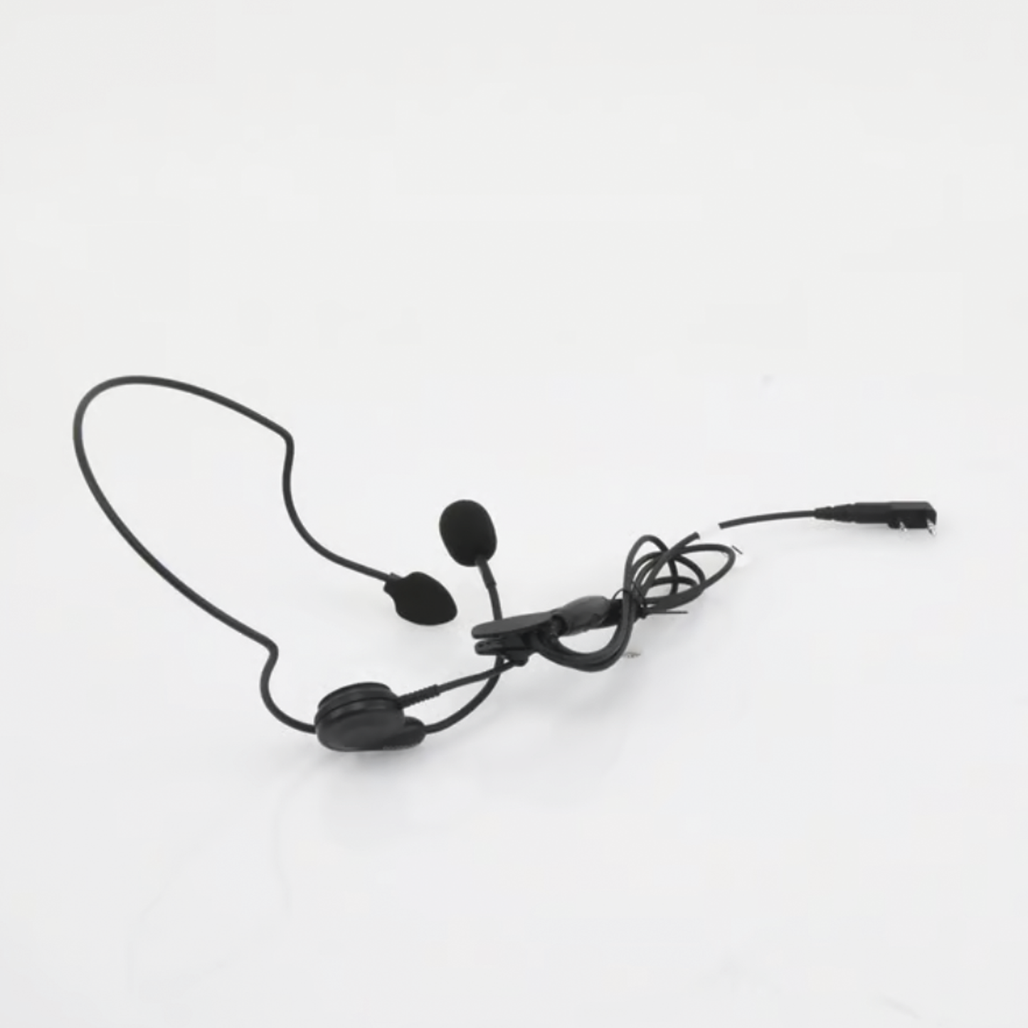 KHS-22A - Diadema ligera detrás de la cabeza con micrófono tipo boom para NX-1200 NX-1300 NX-3220 NX-3320 NX-240 NX-340 TK-2312 TK-3312 TK-2402 TK-3402 TK-2000 TK-3000 TK-3230