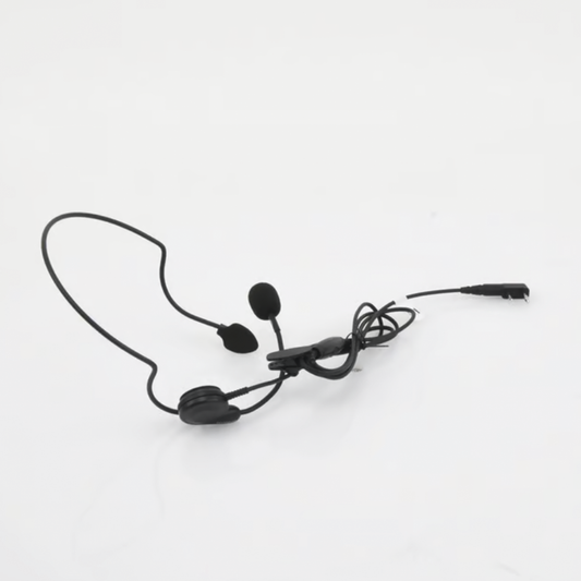 KHS-22A - Diadema ligera detrás de la cabeza con micrófono tipo boom para NX-1200 NX-1300 NX-3220 NX-3320 NX-240 NX-340 TK-2312 TK-3312 TK-2402 TK-3402 TK-2000 TK-3000 TK-3230