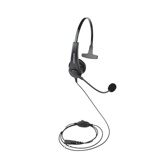 KHS7-AC - Diadema ligera con micrófono con PTT-Mini Boom con proteccion NX-1200 NX-1300 NX-3220 NX-3320 NX-240 NX-340 TK-2312 TK-3312 TK-2402 TK-3402 TK-2000 TK-3000 TK-3230