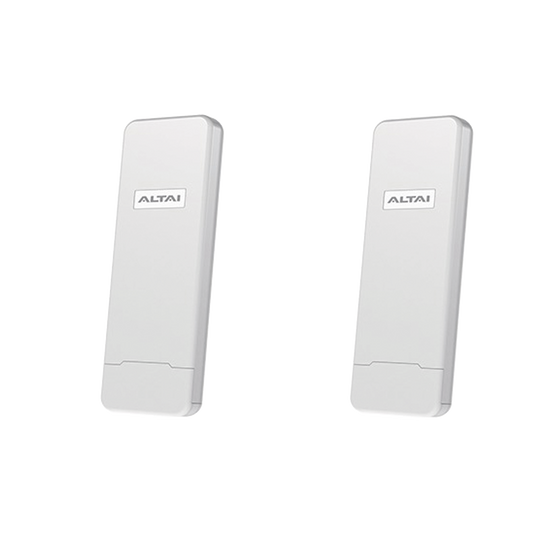KIT-2-C1AN - Kit de Enlace PtP de 2 Puntos de Acceso C1AN con Antena Integrada de 14 dBi en 5 GHz, MIMO 2x2, Hasta 4 km, Administración en Nube Gratis con INSIGHTS