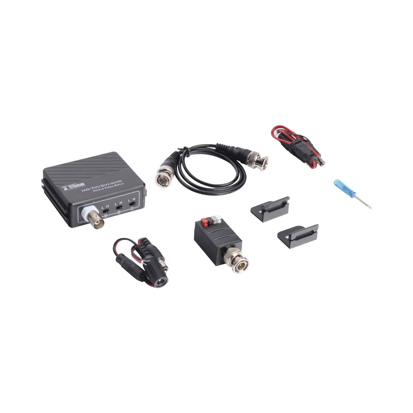 KIT4501AA  Kit de largo alcance de 400 metros @ 2 MP compuesto por TT4501T + TT4501R  / Activo+Activo