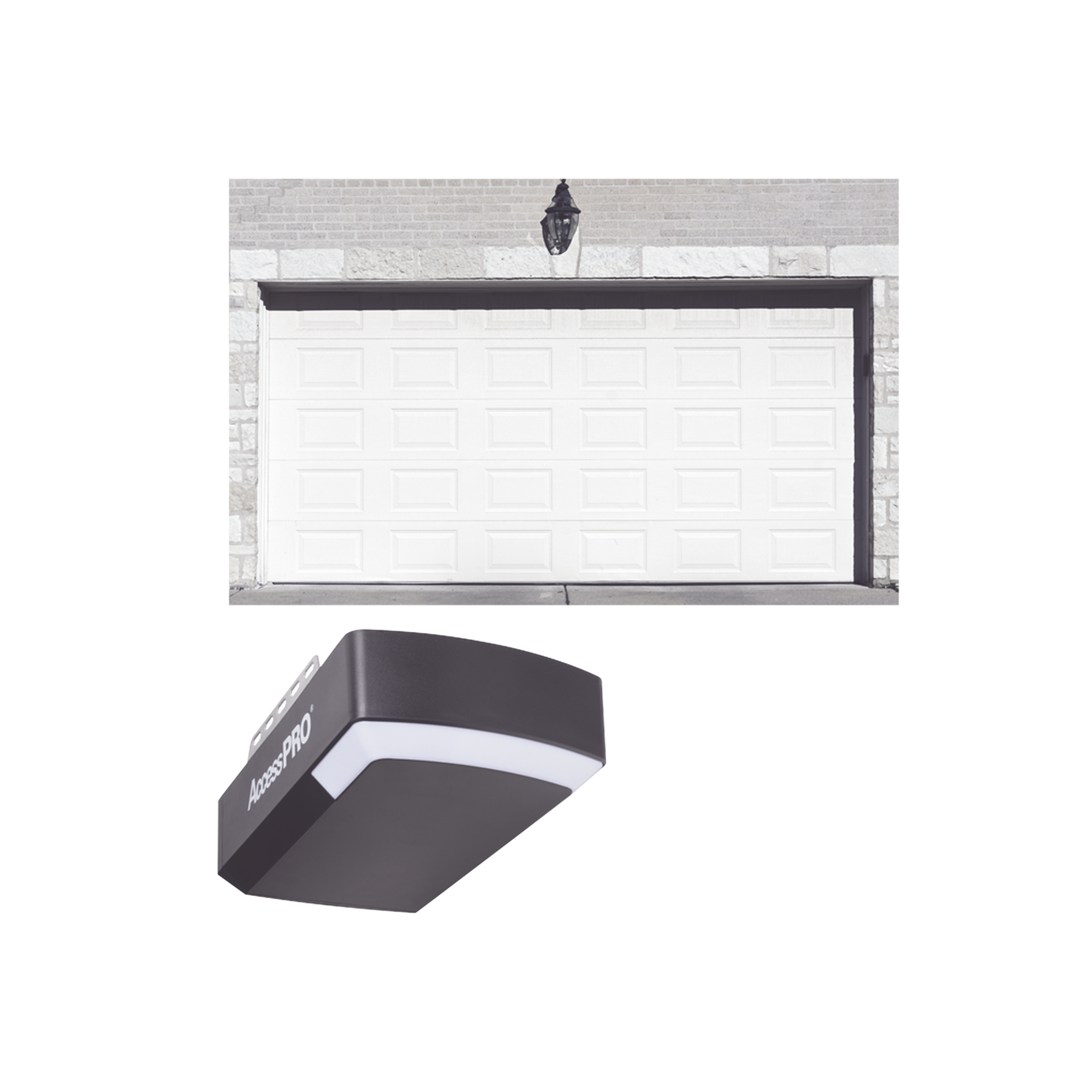Kit Gar KIT-GAR147SC KIT COMPLETO Puerta GARAGE147SC / Cuadro Corto / Color bl ...