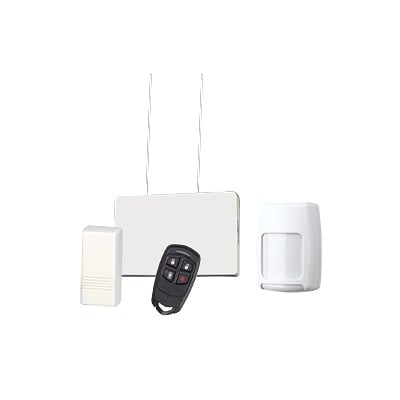 KITRFHII Kit de Receptor y Sensores Inalámbricos Para Panel Vista. Magnéticos y de Movimiento mas Control Remoto