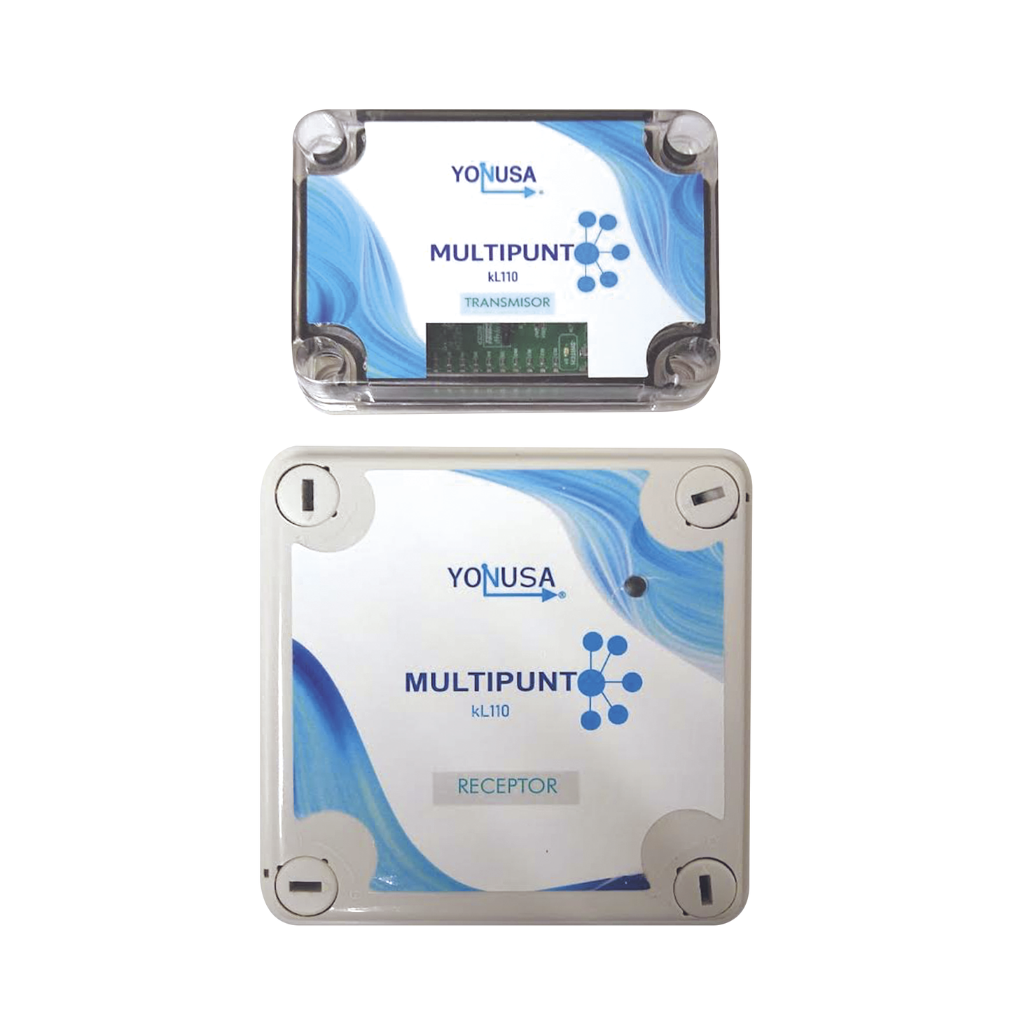 KL110 KIT Transmisor / Receptor Inalámbrico para KLT110 / 1 KM Linea de Vista / Multi-Punto Soporta 10 Equipos