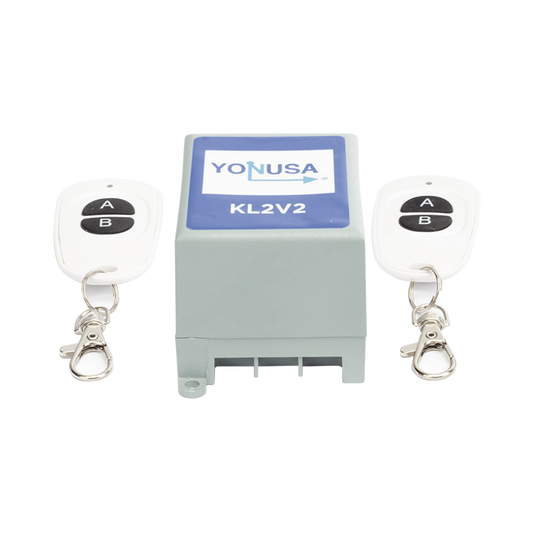 KL2V2 Llavero YONUSA para Energizadores de Cercos eléctricos con Función Encendido/Apagado/Panico