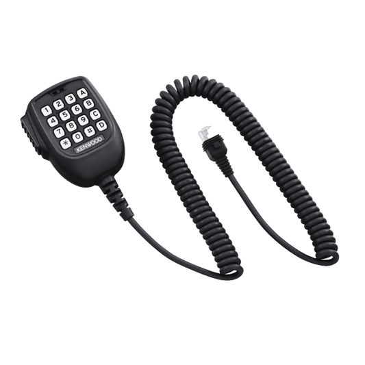 KMC-62M - Micrófono con DTMF. Compatible con radios móviles Serie NX-1000/3000/5000, TK-7302/8302/7360/8360