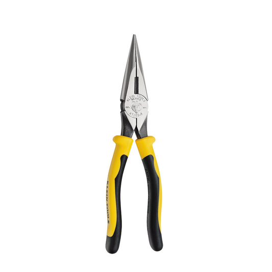 KT203-8 Pinzas de Punta Cónica con Corte Lateral de 8 Pulgadas. Con Tope para Máximo Agarre.