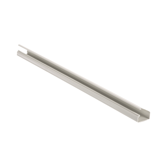 LD10IW6-A - Canaleta LD10 de PVC rígido, con cinta adhesiva para instalación sin herramientas, de 38.4 x 24 x 1828.8 mm, Color Blanco Mate