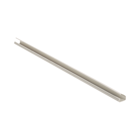 LD5IW6-A - Canaleta LD5 de PVC rígido, con cinta adhesiva para instalación sin herramientas, 26 x 15 x 1828.8 mm, Color Blanco Mate