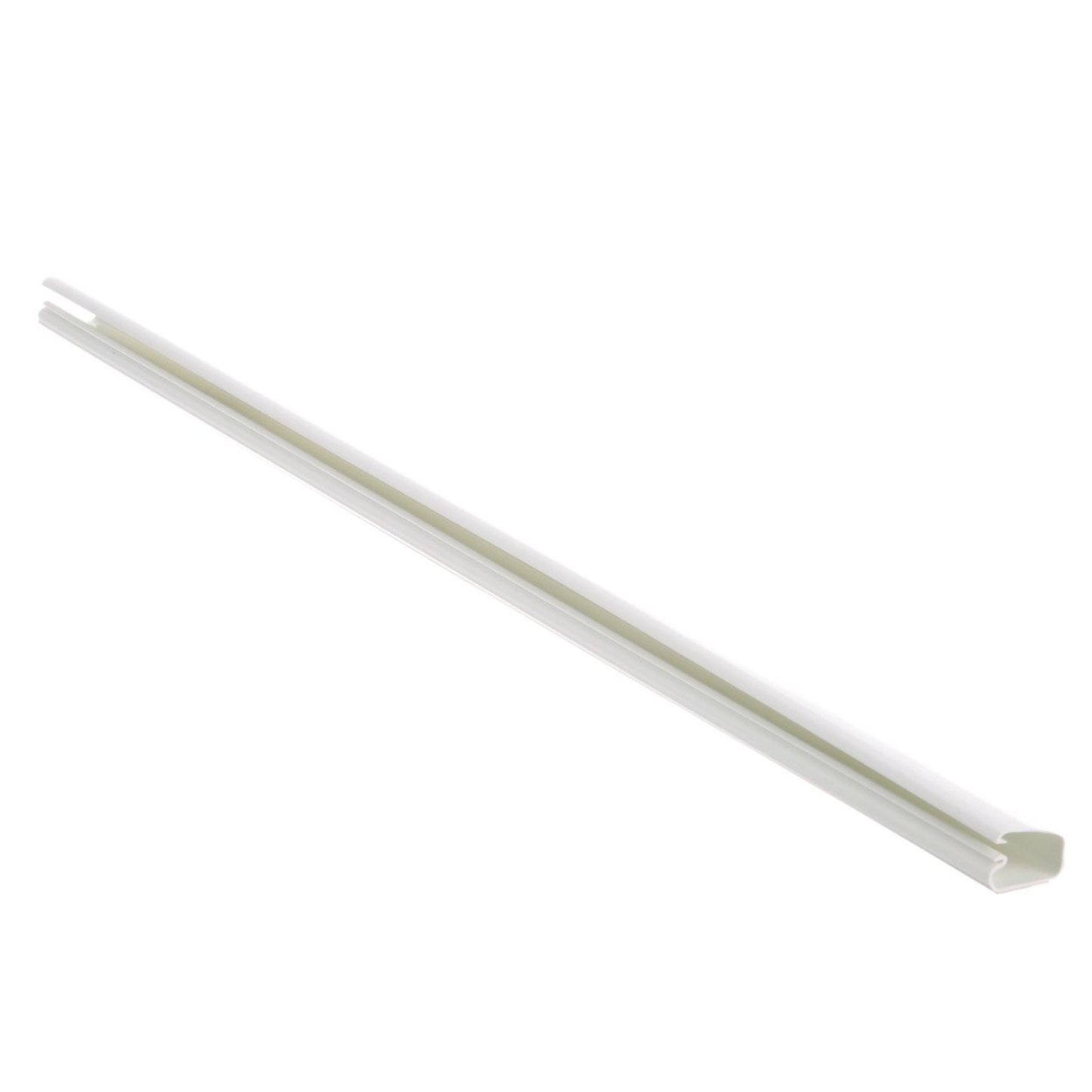 LD5WH6-A - Canaleta LD5 de PVC rígido, con cinta adhesiva para instalación sin herramientas, 26 x 15 x 1828.8 mm, Color Blanco