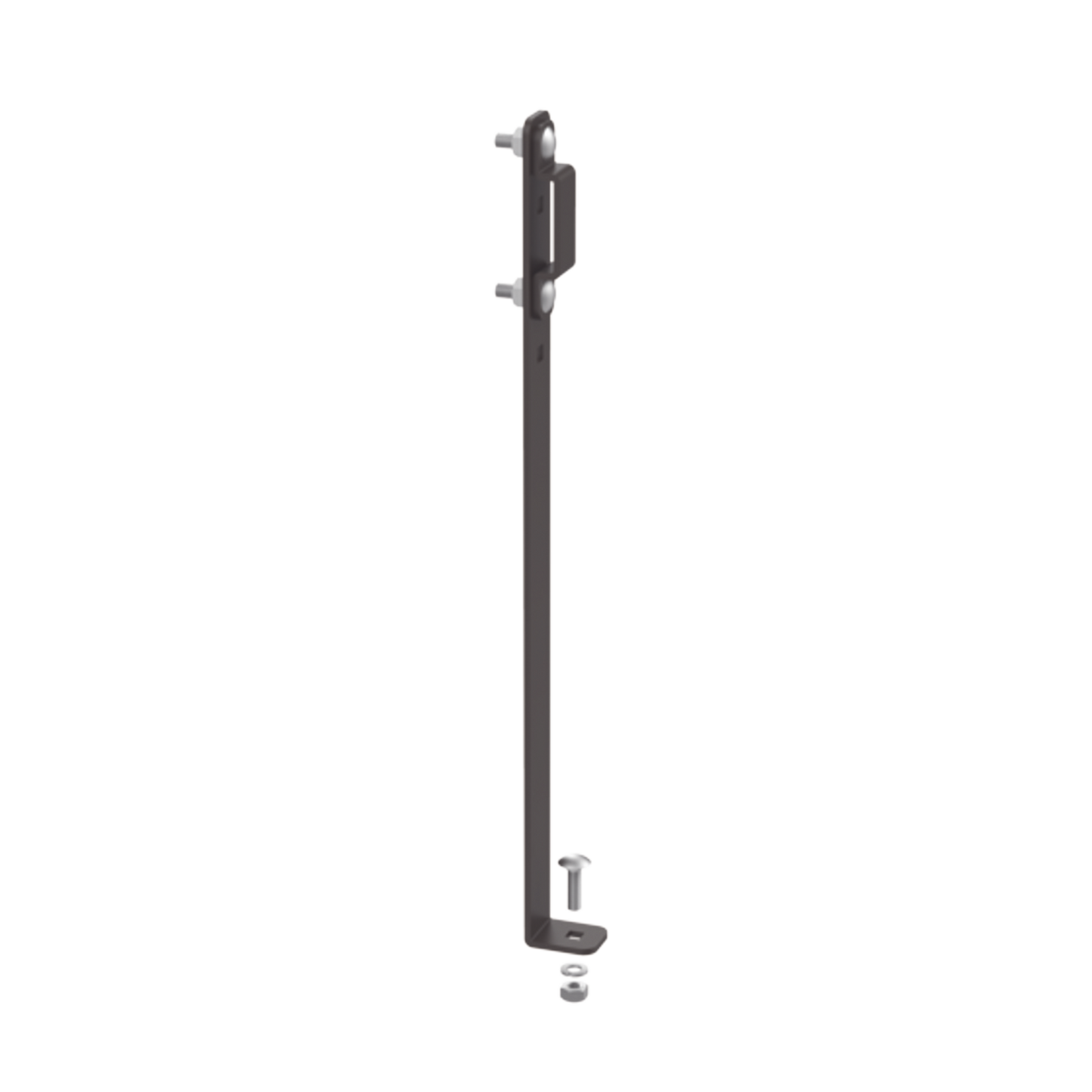 LEK6B - Kit de Elevación de 6 in, Para Escalerilla de Secciones Rectas, de Acero, Color Negro
