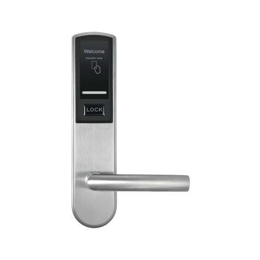 LH3000R Cerradura DERECHA para hoteles con lectura de tarjetas MIFARE