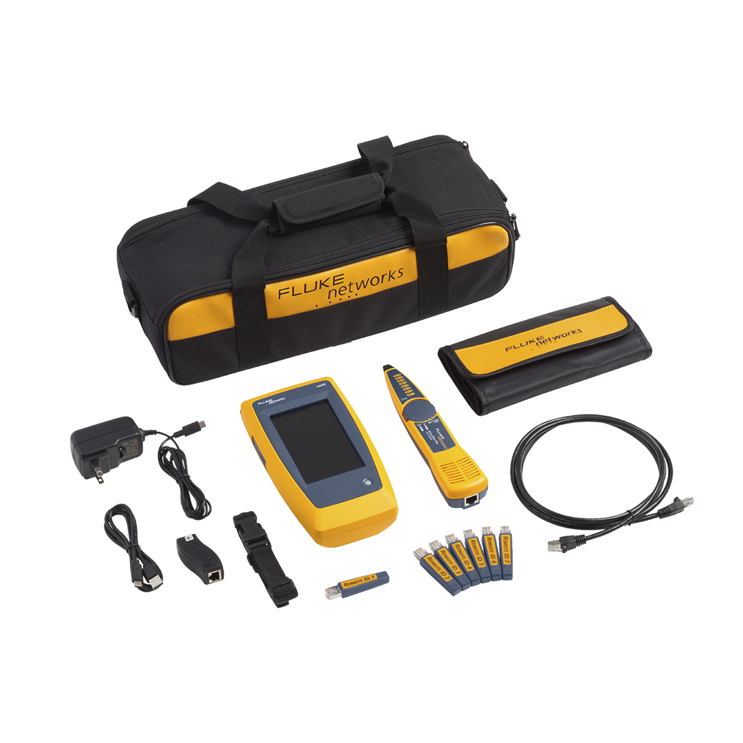 LIQ-KIT - Kit Avanzado de Calificador de Red LinkIQ, Para Verificar Rendimiento de Cableado Hasta 10Gbps Basado en Frecuencia, con Pantalla Multit�ctil a Color