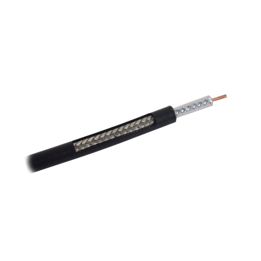 LMR-195 - Metro de Cable Coaxial RG-58 LMR-195, Baja Pérdida de 50 Ohms, Conductor de Cobre Sólido