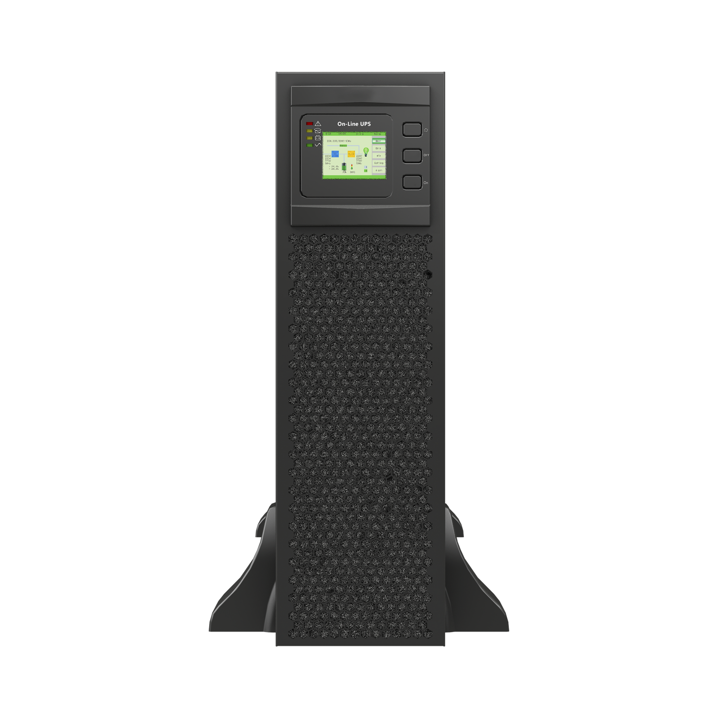 LP15KRT3P - UPS de 15 KVA/15 kW, Online Doble Conversión, 120 Vac de Entrada 3 Fases, Entrada Hardwired, Onda Senoidal Pura, Torre o Rack