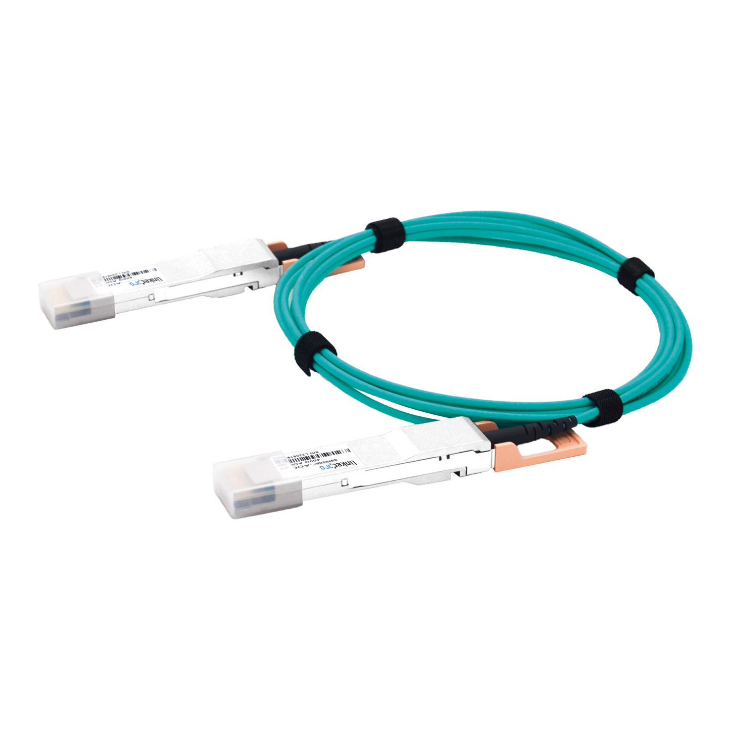 LP-AOC-400G-2M - Cable AOC QSFP-DD de 400 Gbps a 400 Gbps / Cable de fibra óptica Activo / Longitud: 2 metros