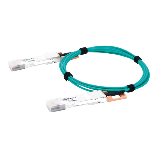 LP-AOC-400G-3M - Cable AOC QSFP-DD de 400 Gbps a 400 Gbps / Cable de fibra óptica Activo / Longitud: 3 metros