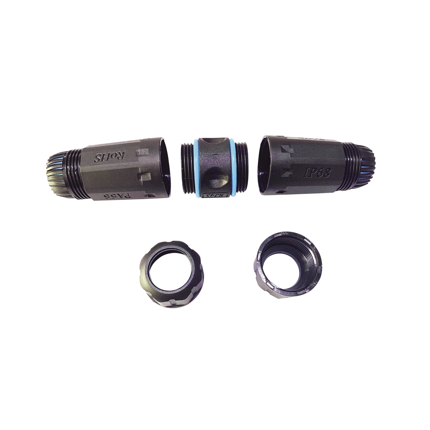 LPC6WP - Acoplador RJ45 a Prueba de Agua Cat6 IP68