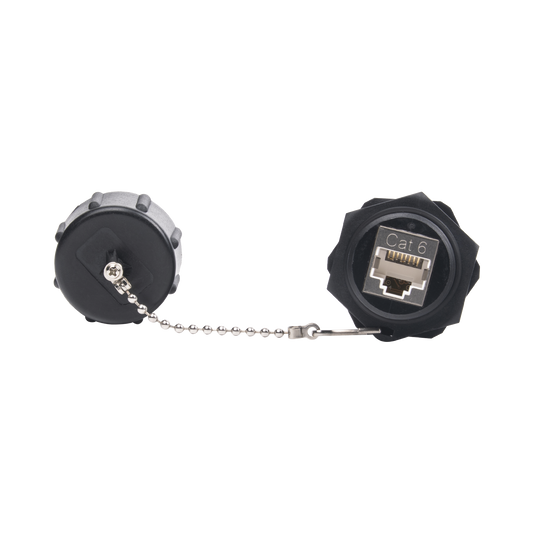 LP-C6WP-JK - Jack Industrial RJ45 Categor�a 6 Blindado, IP67 (Waterproof)