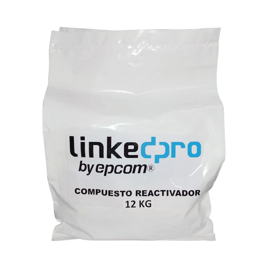 LP-COMPUESTO - Compuesto Mejorador Terreno 12 kg / Minerales Conductivos / Reduce Resistividad / Retiene Humedad / No T�xico / Ambiental