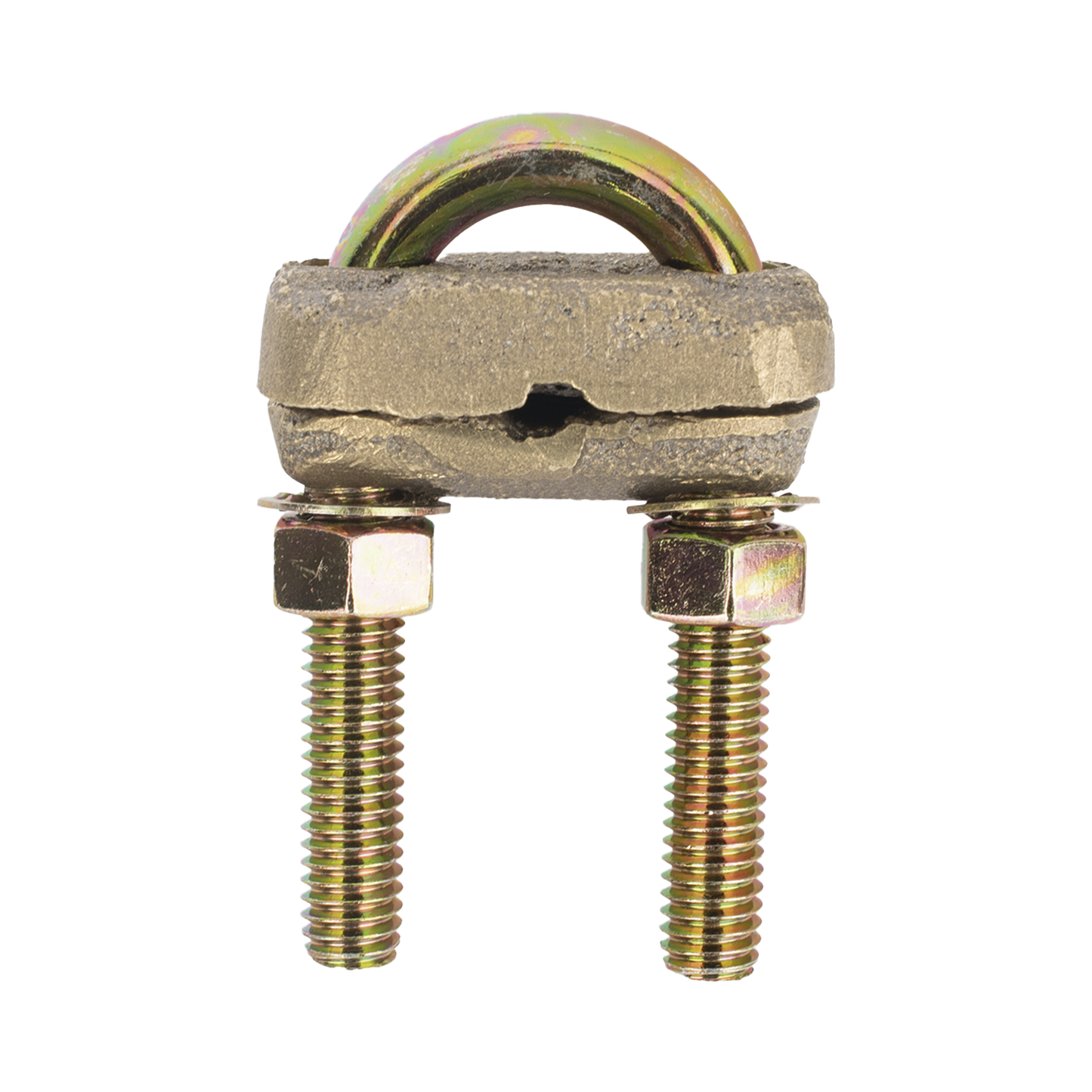 LP-CV-20 - Conector Tipo Perro Varilla 5/8" / Cable 4-2/0 AWG / Bronce 100% / Tuber�a Agua 3/8" / Sin Soldadura