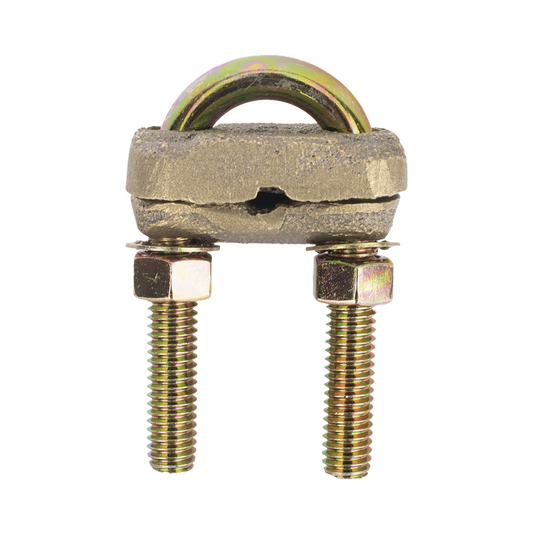 LP-CV-20 - Conector Tipo Perro Varilla 5/8" / Cable 4-2/0 AWG / Bronce 100% / Tuber�a Agua 3/8" / Sin Soldadura