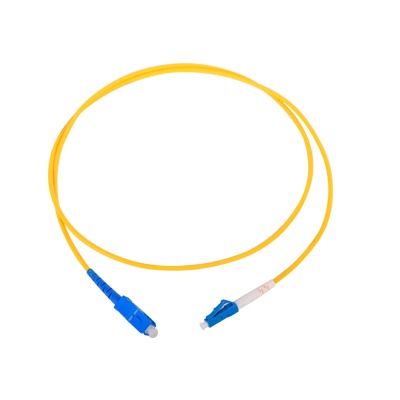 LP-FO-6013B Jumper de Fibra Óptica Monomodo LC/UPC-SC/UPC Simplex de 1 metro