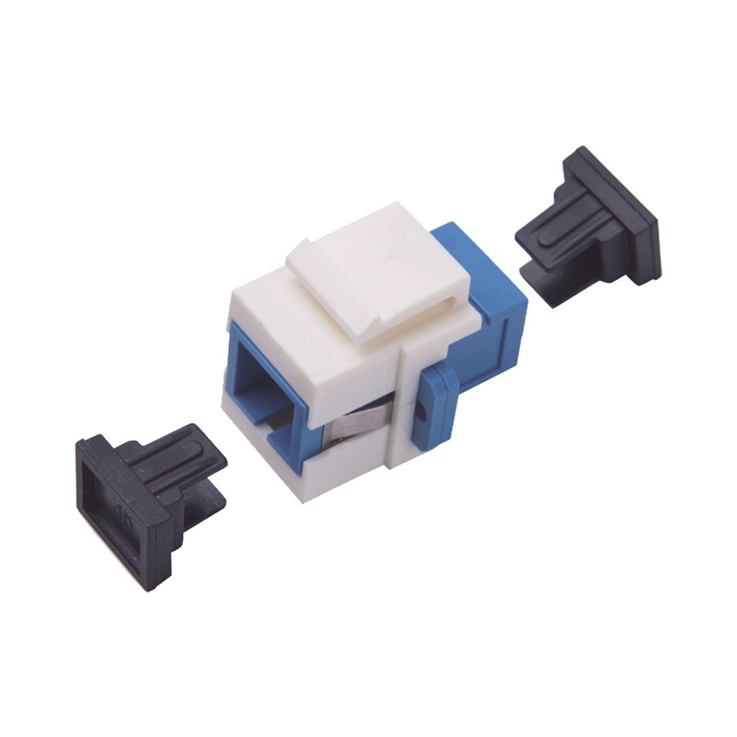 LP-FO-AD-6126 - Acoplador Keystone de Fibra �ptica Monomodo SC/PC Simplex a SC/PC Simplex