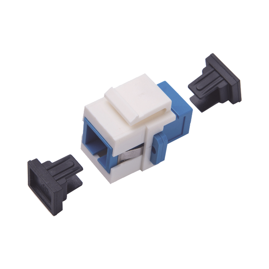LP-FO-AD-6126 - Acoplador Keystone de Fibra �ptica Monomodo SC/PC Simplex a SC/PC Simplex