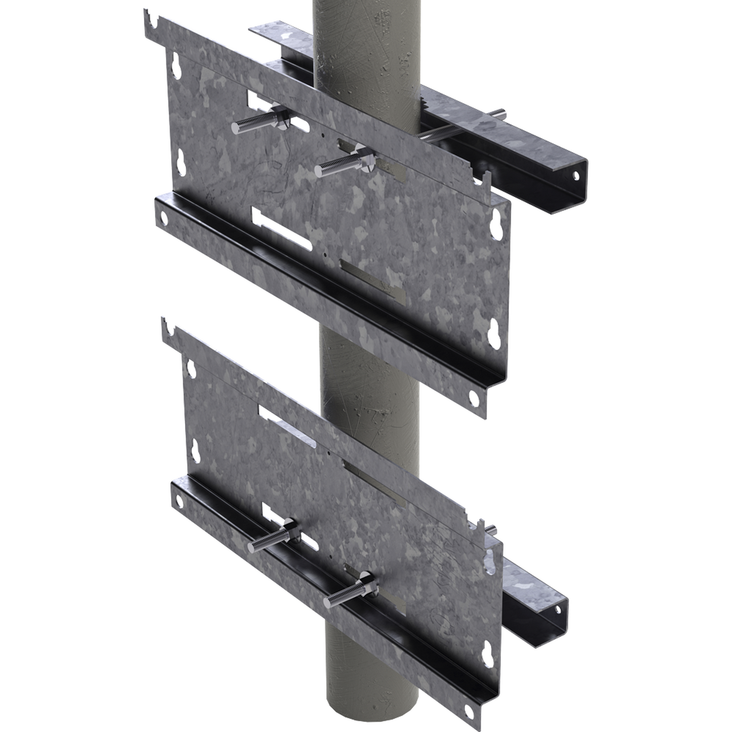 LP-FORTE-16U-BRA-R2 - Herraje para Fijación a Pared, Torre o Poste compatible con LP-FORTE-16UR3 y LP-FORTE-24U-R3