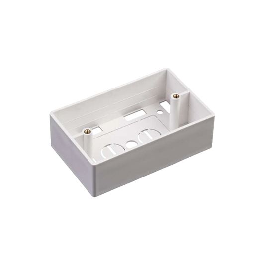 LP-FP-33 Caja de Pared Universal, Color blanco, Para montaje con Placas de Pared