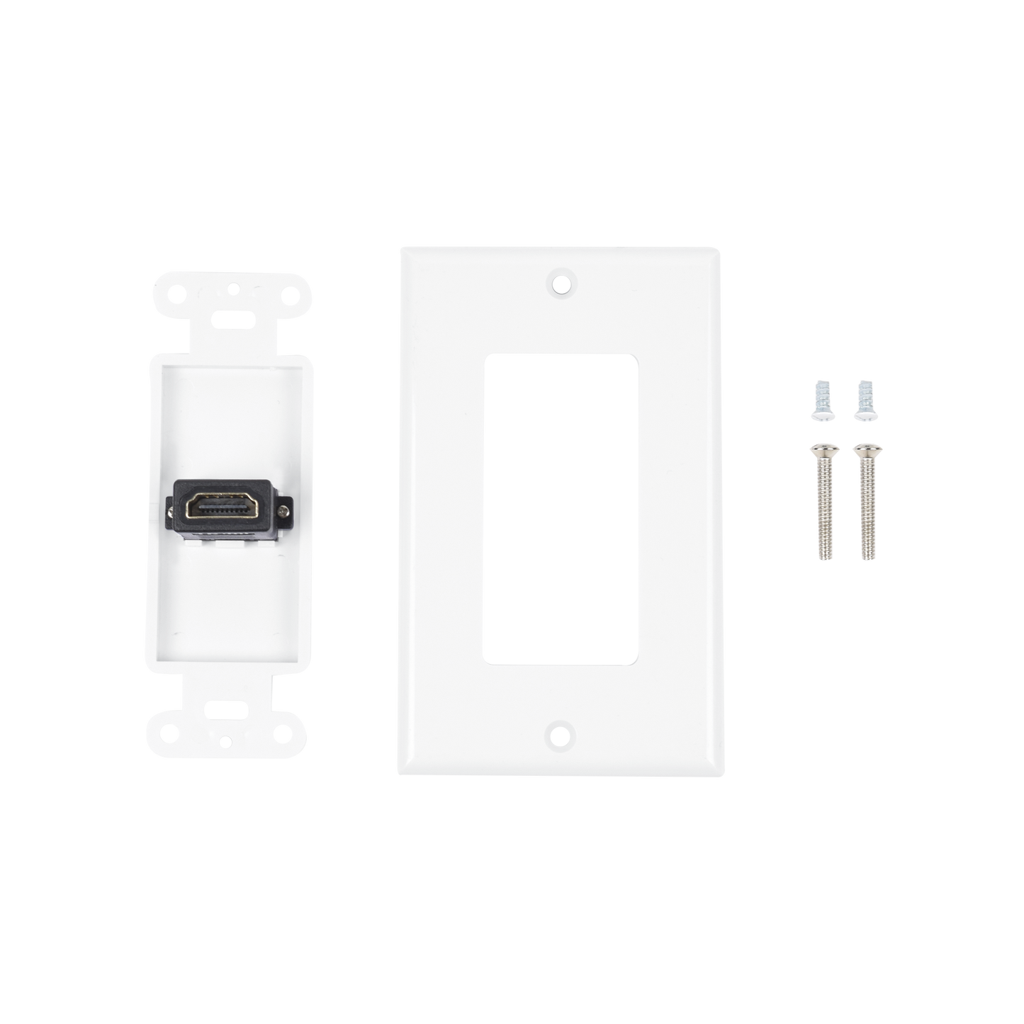 LP-FP-90 - Placa de Pared 1 Puerto HDMI Hembra a Hembra