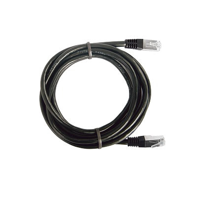 LP-FT7-100-BK - Cable de Parcheo FTP Cat6 - 1.0 Metro (3.28 Pies) - Negro