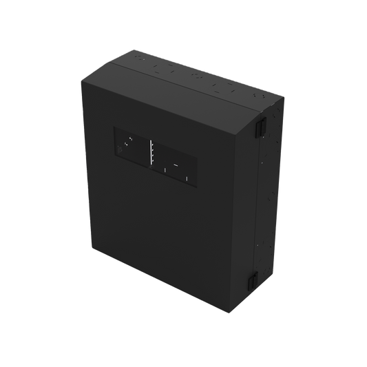 LP-GPH-06R2 - Gabinete de Pared con Rack Horizontal de 6 UR, con Ventanilla de Inspección, Se envía el Gabinete Armado.