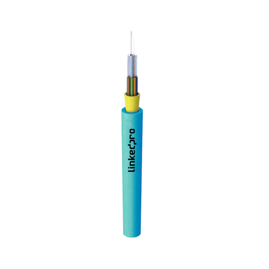LP-IC-OM3-R-06 - Cable de Fibra �ptica Multimodo OM3 50/125, 6 Hilos, para Interior, Tight Buffer 900�m, OFNR Riser, Diel�ctrica, Precio Por Metro, (Hasta 2000 Metros en un Solo Tramo de Cable)