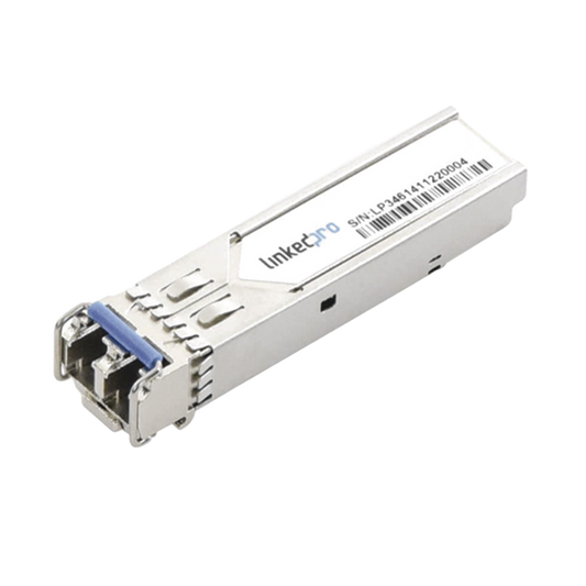 LP-IND-SFP-1G-SM-10 - Transceptor Óptico Industrial SFP (Mini-Gbic) / Monomodo 1310 nm / 1.25 Gbps / 1000BASE-LX / Conectores LC/UPC Dúplex / DDM / Hasta 10 km