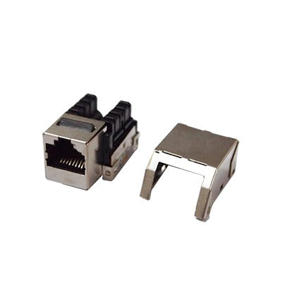LP-KJ-530 - M�dulo Jack Keystone Cat5e con Terminaci�n 110 (Punchdown) Blindado (STP) - Metal