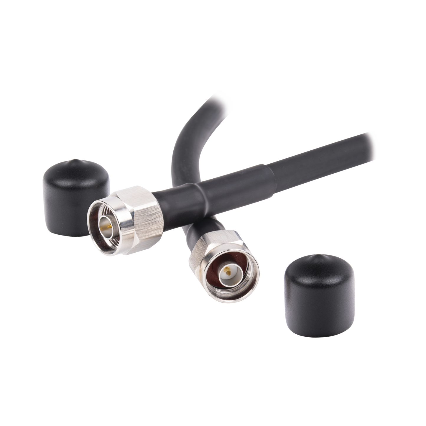 LP-NM-NM-60-V2 Jumper Ultra Flexible de baja pérdida para equipos inalámbricos hasta 7 GHz N-Macho a N-Macho 60 cm