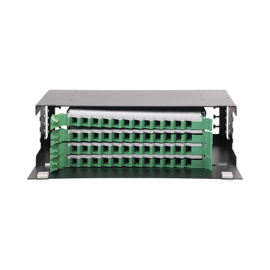 LP-ODF-8048 - Distribuidor de Fibra �ptica con Bandejas Deslizables, Vac�o, 19 Pulgadas (48.26 cm), Acepta 48 Adaptadores LC Duplex o LC Simplex o 48 SC Simplex, 3U