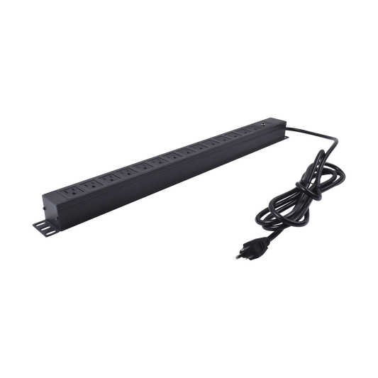 LP-PDU-14C-125V PDU Barra Multicontactos Vertical con 14 Salidas 125V/15A, Contactos Tipo NEMA