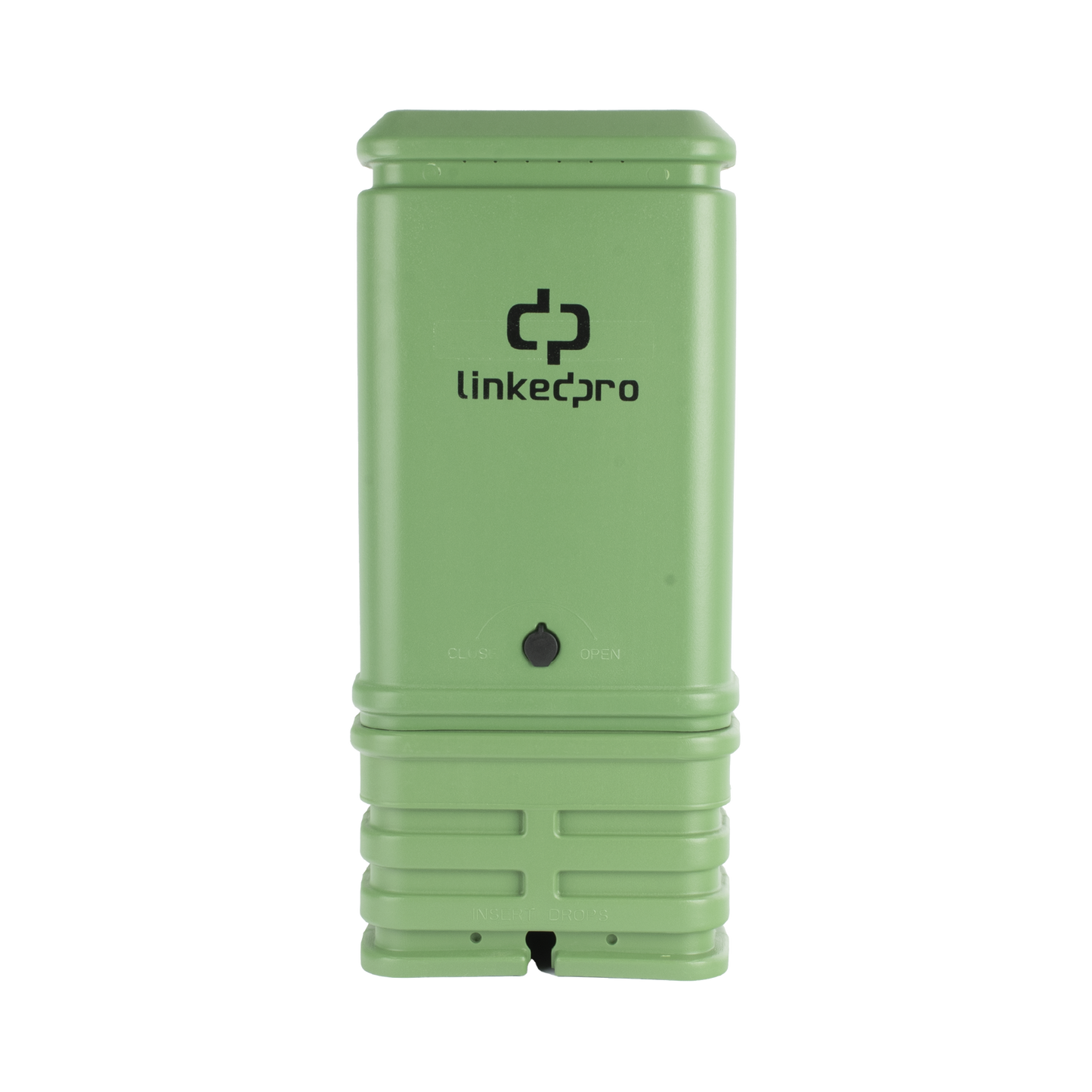 LP-PHPE-CT - Pedestal para Cajas de Empalme de Fibra �ptica Tipo Cubo Color Verde con Bracket Est�ndar (No Incluye Caja de Empalme)