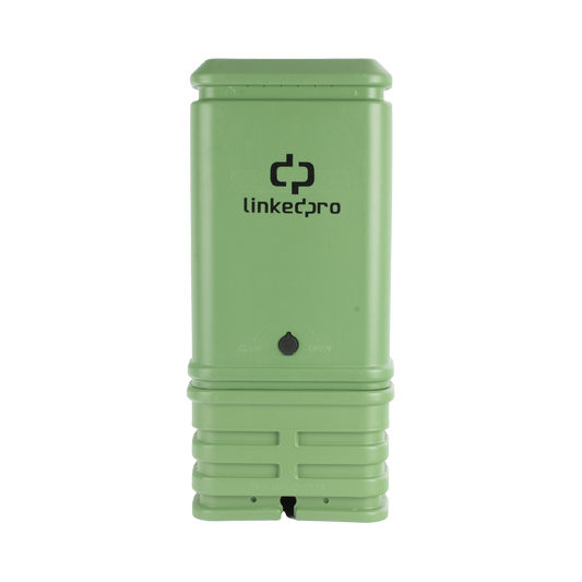 LP-PHPE-CT - Pedestal para Cajas de Empalme de Fibra �ptica Tipo Cubo Color Verde con Bracket Est�ndar (No Incluye Caja de Empalme)