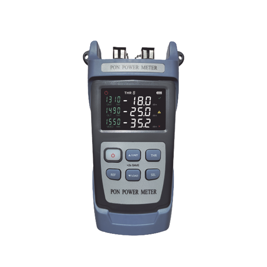 LP-P-OPM - Medidor de Potencia �ptica (OPM) para Fibra �ptica en Redes FTTx / Soporta 3 Longitudes de Onda: 1310nm, 1490nm y 1550nm / Rango de Medici�n de -40 a 25dBm
