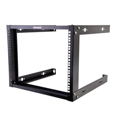 LP-RAP-1908 Rack Abierto de montaje en Pared, de 19in, 8 Unidades de rack