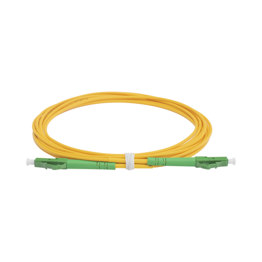 LPSM2LCALCAS3 - Jumper de Fibra Óptica Monomodo LC/APC-LC/APC Simplex de 3 Metros (9.84 Pies), 2mm