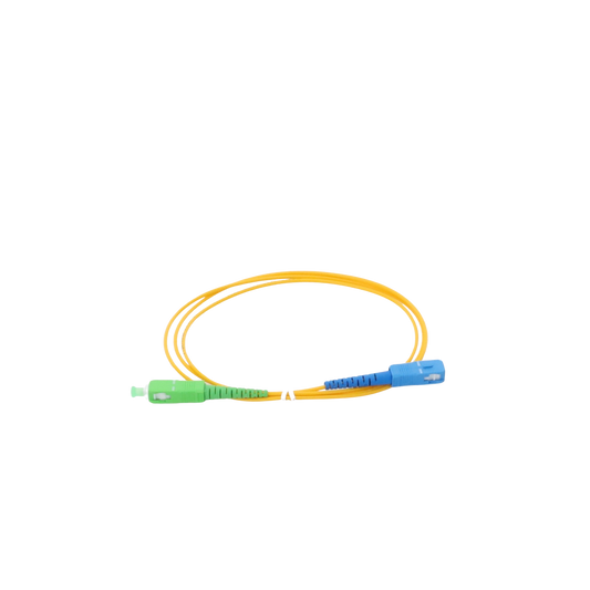 LPSM2SCASCUS1 - Jumper de Fibra �ptica Monomodo SC/APC-SC/UPC Simplex de 1 Metro (3.28 Pies), 2mm