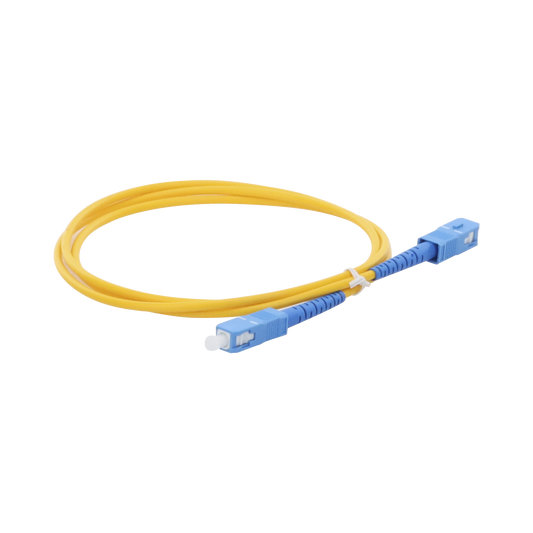 LPSM3SCUSCUS1 - Jumper de Fibra �ptica Monomodo SC/UPC-SC/UPC Simplex de 1 Metro (3.28 Pies), 3mm