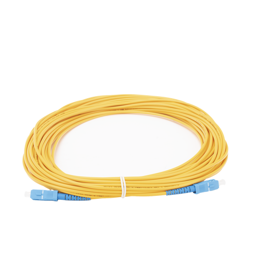 LPSM3SCUSCUS10 - Jumper de Fibra �ptica Monomodo SC/UPC-SC/UPC Simplex de 10 Metros (32.81 Pies), 3mm