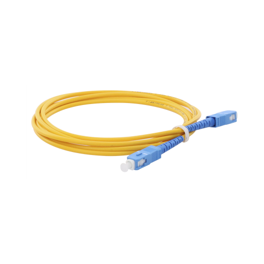 LPSM3SCUSCUS2 - Jumper de Fibra �ptica Monomodo SC/UPC-SC/UPC Simplex de 2 Metros (6.56 Pies), 3mm